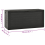 vidaXL Gartenbox Anthrazit 116x44x55 cm 6
