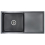 VidaXL vidaXL Handmade Kitchen Sink Black Stainless Steel Under-mount Kitchen Basin 4