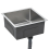 VidaXL vidaXL Handmade Kitchen Sink Stainless Steel Under-mount Kitchen Sink Basin 4