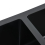VidaXL vidaXL Handmade Kitchen Sink Black Stainless Steel Under-mount Kitchen Basin 7