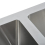 VidaXL vidaXL Handmade Kitchen Sink Stainless Steel Under-mount Kitchen Sink Basin 6
