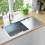 VidaXL vidaXL Handmade Kitchen Sink Stainless Steel Under-mount Kitchen Sink Basin 4