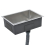 VidaXL vidaXL Handmade Kitchen Sink Stainless Steel Under-mount Kitchen Sink Basin 4