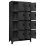 VidaXL vidaXL Locker Cabinet Anthracite Steel Office Storage Filing Cabinet Locker 7