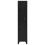 VidaXL vidaXL Locker Cabinet Black 45 cm Steel Storage Home Office Cabinet Furniture 5