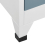 VidaXL vidaXL Locker Cabinet Light Grey and Dark Grey Steel Office Storage Locker 9