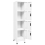 VidaXL vidaXL Locker Cabinet White 45 cm Steel Storage Home Office Cabinet Furniture 7