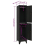 VidaXL vidaXL Locker Cabinet Black 45 cm Steel Storage Home Office Cabinet Furniture 10