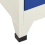 VidaXL vidaXL Locker Cabinet Grey and Blue Steel Office Storage Filing Cabinet Locker 8