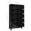 VidaXL vidaXL Locker Cabinet Black Steel Office Indoor Storage Filing Cabinet Locker 9