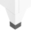 VidaXL vidaXL Locker Cabinet White 40 cm Steel Storage Home Office Cabinet Furniture 8