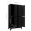 VidaXL vidaXL Locker Cabinet Black Steel Office Storage Locker Cabinet Furniture 7