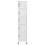 VidaXL vidaXL Locker Cabinet Light Grey 40 cm Steel Storage Office Cabinet Furniture 6