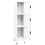 VidaXL vidaXL Locker Cabinet White 45 cm Steel Storage Home Office Cabinet Furniture 6