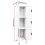 VidaXL vidaXL Locker Cabinet White 45 cm Steel Storage Home Office Cabinet Furniture 7