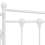 VidaXL vidaXL Pull-out Sofa Bed Frame White Metal for Day Sleeping Guest Sleepover 6
