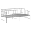 VidaXL vidaXL Pull-out Sofa Bed Frame Grey Metal for Day Sleeping Guest Sleepover 9