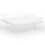 VidaXL vidaXL Pull-out Sofa Bed Frame White Metal for Day Sleeping Guest Sleepover 6