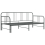 VidaXL vidaXL Pull-out Sofa Bed Frame Grey Metal 90x200cm Bedroom Guest Day Bed Base 3