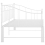 VidaXL vidaXL Pull-out Sofa Bed Frame White Metal for Day Sleeping Guest Sleepover 9