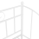 VidaXL vidaXL Pull-out Sofa Bed Frame White Metal for Day Sleeping Guest Sleepover 10