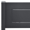 VidaXL vidaXL Solid Wood Pine Bed Frame Grey 200x200 cm Wooden Bedstead Bed Base 5
