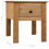 VidaXL vidaXL Solid Wood Pine Bedside Cabinet Panama Range Natural Bedroom Cabinet 6