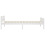 VidaXL vidaXL Solid Wood Pine Bed Frame White 90x200 cm Wooden Bedstead Bed Base 5