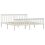 VidaXL vidaXL Bed Frame Bed Base Bedstead White Solid Pinewood 180x200 cm Super King 2