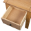 VidaXL vidaXL Solid Wood Pine Bedside Cabinet Panama Range Natural Bedroom Cabinet 7