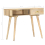 VidaXL vidaXL Solid Mango Wood Console Table 90cm Indoor Entryway Table Hallway Desk 5