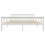 VidaXL vidaXL Bed Frame Bed Base Bedstead White Solid Pinewood 180x200 cm Super King 3