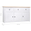 VidaXL vidaXL Solid Wood Pine Sideboard White 3 Drawers 3 Doors Storage Chest Cabinet 12