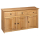 VidaXL vidaXL Solid Wood Pine Sideboard 3 Drawers 3 Doors Storage Chest Side Cabinet 8