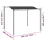 VidaXL vidaXL Pavillon 3x2,4 m Anthrazit 7