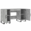 VidaXL (concrete grey) vidaXL Desk Computer Desk Writing Table Office Table Work Desk Engineered Wood 5