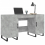 VidaXL (concrete grey) vidaXL Desk Computer Desk Writing Table Office Table Work Desk Engineered Wood 3