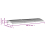 VidaXL vidaXL Türvordach Grau 300x75 cm Polycarbonat 7