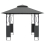 VidaXL vidaXL Pavillon mit Dach Anthrazit 300x300x270 cm Stahl 4