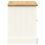 VidaXL (white) vidaXL Shoe Bench Storage Bench Shoe Storage Cupboard VIGO Solid Wood Pine 8
