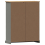 VidaXL (grey) vidaXL Bookcase Bookshelf Storage Shelf Storage Rack VIGO Solid Wood Pine 8