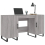 VidaXL (grey sonoma) vidaXL Desk Computer Desk Writing Table Office Table Work Desk Engineered Wood 3