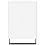 VidaXL (white) vidaXL Desk Computer Desk Writing Table Office Table Work Desk Engineered Wood 9