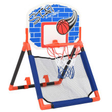 vidaXL Children Basketball Set Multifunctional Floor & Wall Kids Sporting Set