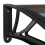 VidaXL vidaXL Türvordach Schwarz 300x75 cm Polycarbonat 6