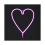 Garden Store Direct Garden Store Direct Heart Shape Battery Powered Rope Light Pink 1