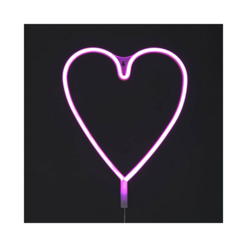 Garden Store Direct Garden Store Direct Heart Shape Battery Powered Rope Light Pink