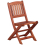 VidaXL vidaXL 2x Solid Eucalyptus Wood Children's Dining Chairs Kitchen Dinner Seat 4