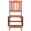 VidaXL vidaXL 2x Solid Eucalyptus Wood Children's Dining Chairs Kitchen Dinner Seat 5