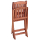 VidaXL vidaXL 2x Solid Eucalyptus Wood Children's Dining Chairs Kitchen Dinner Seat 6